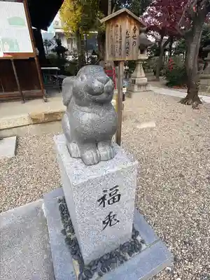三輪神社の狛犬