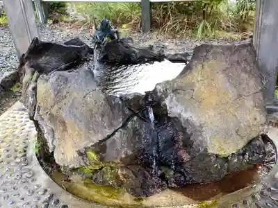 鳥海山大物忌神社吹浦口ノ宮の手水舎