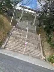 宇部護国神社の鳥居