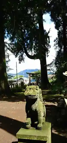 高森阿蘇神社の狛犬