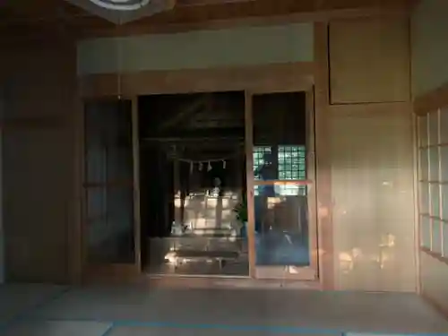 白山神社の本殿・本堂