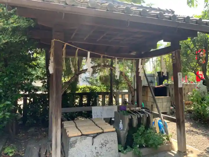 水火天満宮の手水舎
