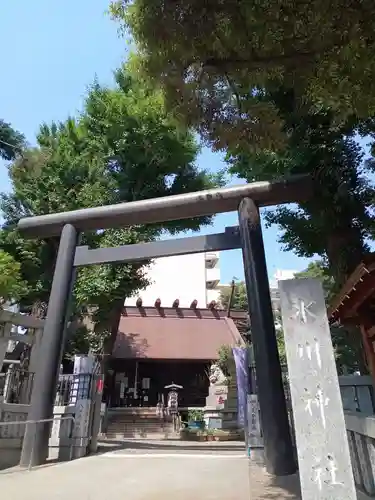 高円寺氷川神社の鳥居