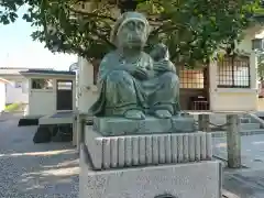 日吉神社の像