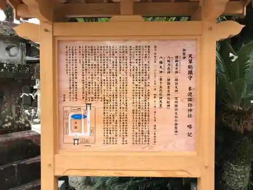 本渡諏訪神社のその他建物