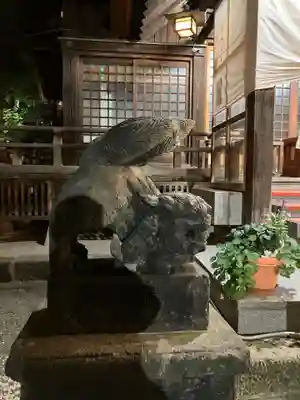 北海道神宮頓宮の狛犬