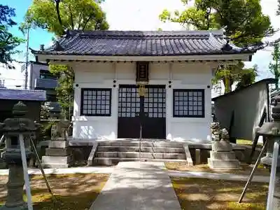 土江神社の本殿