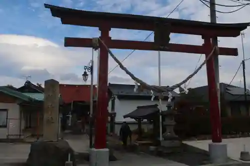 大鏑神社の鳥居