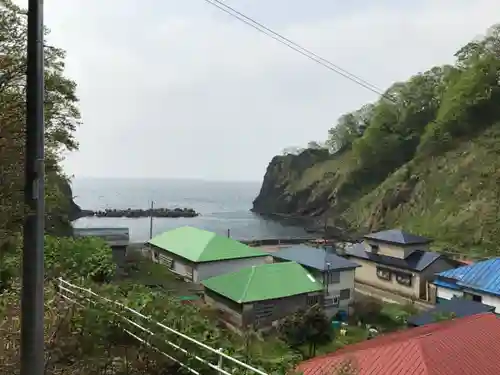 白鹿松神社の景色