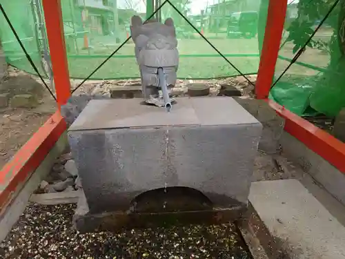 龍ケ崎八坂神社の手水舎