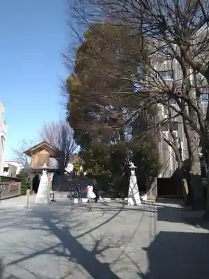 赤城神社の周辺