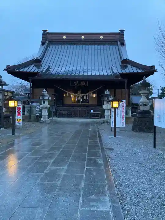 神明宮の本殿・本堂