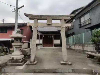 梨ノ木神社の鳥居