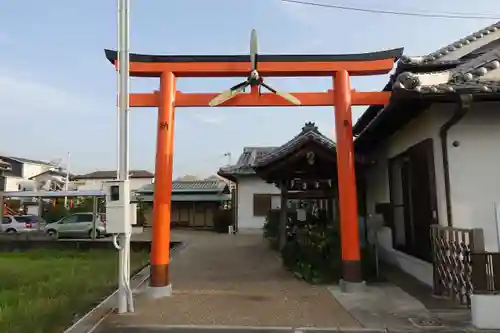 泉州磐船神社の鳥居