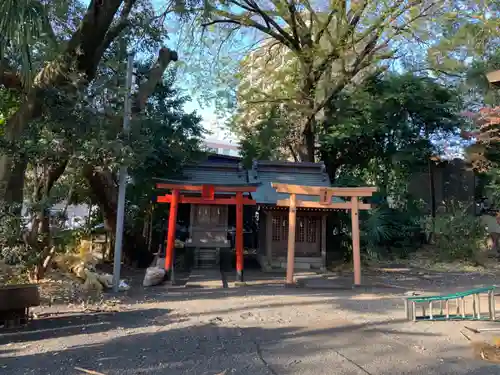 井河麻神社の鳥居