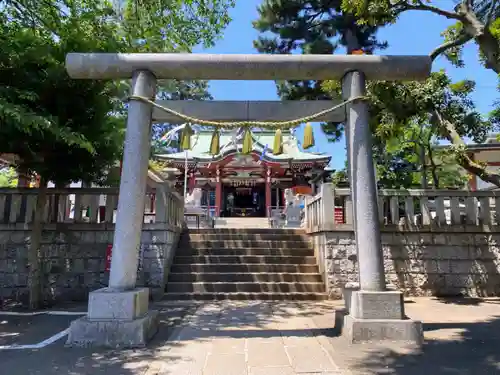 瀬田玉川神社の鳥居