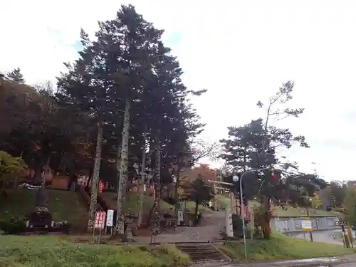 浦幌神社・乳神神社の自然