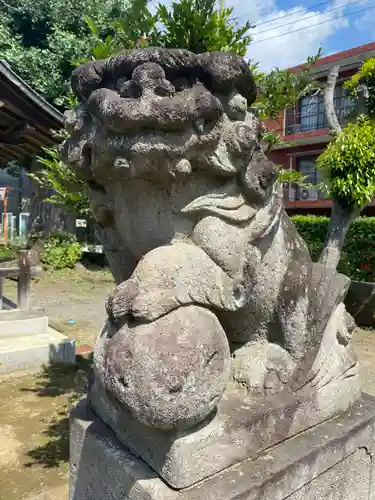 浅間神社の狛犬