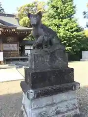 女化神社の狛犬