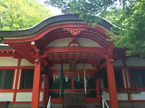 瑜伽神社の本殿