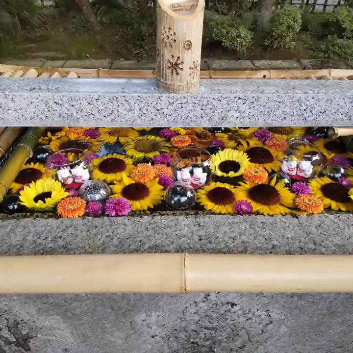 竹駒神社の手水舎