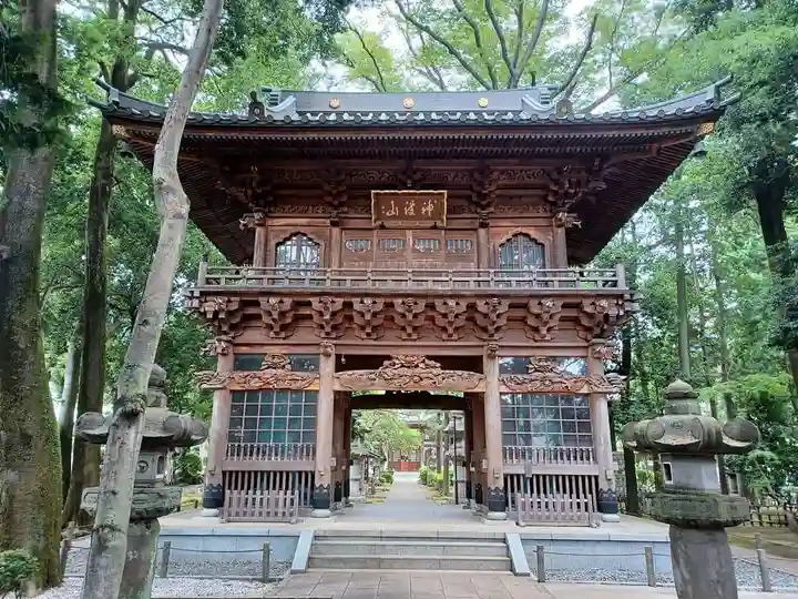 浄牧院の山門・神門