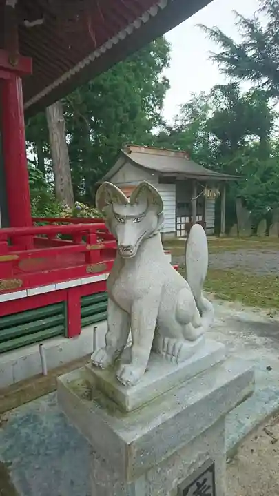 稲荷神社の狛犬