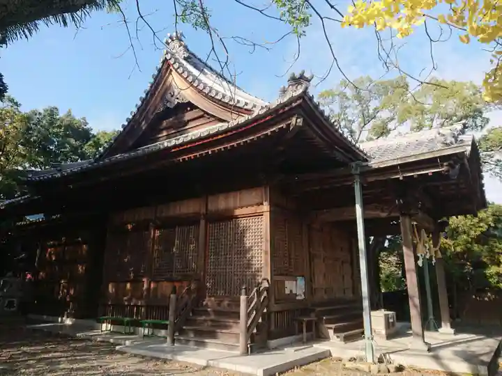 田代神社の本殿・本堂