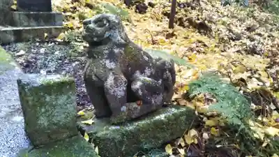 新山神社の狛犬