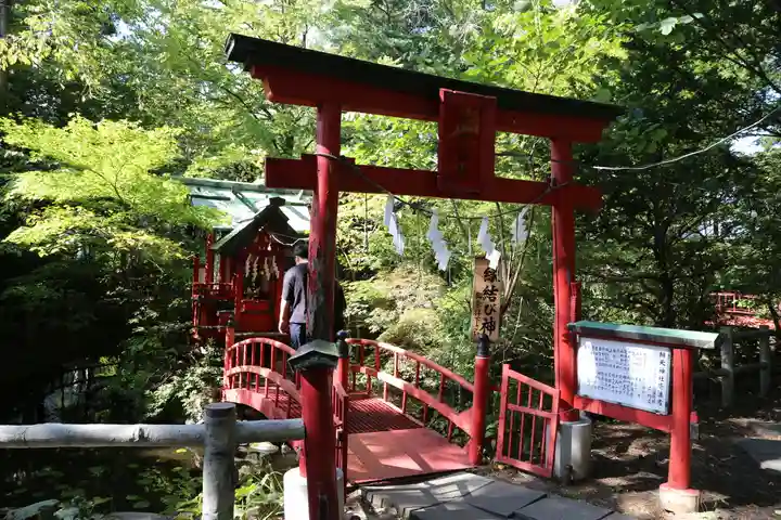 白石神社の鳥居