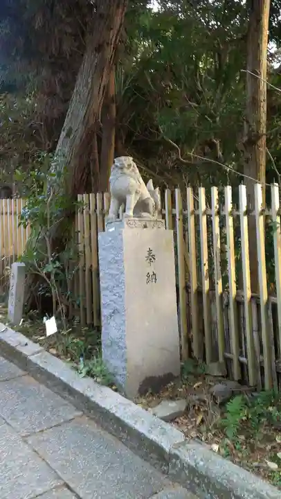 大豊神社の狛犬
