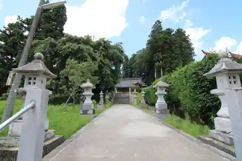 今泉神社の景色