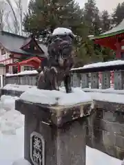 遠野郷八幡宮の狛犬