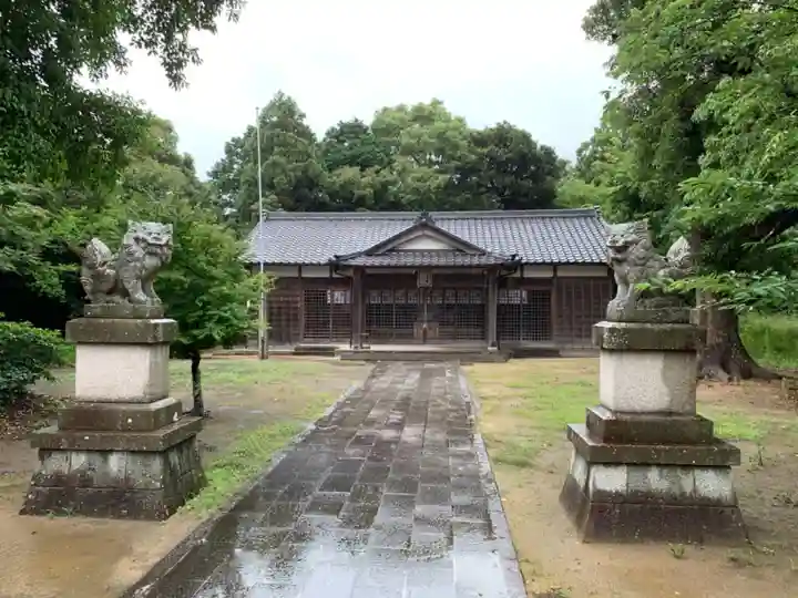 尾前神社の本殿・本堂