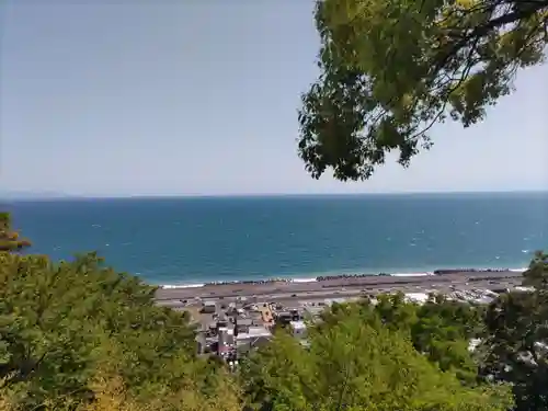 久能山東照宮の景色