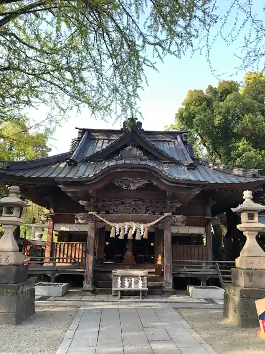 田無神社の本殿・本堂