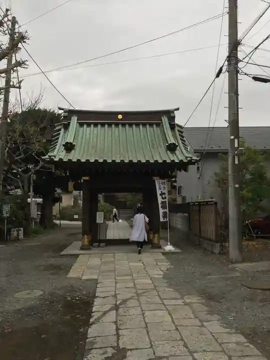 妙隆寺の山門・神門