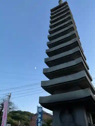 間々観音（龍音寺）の塔