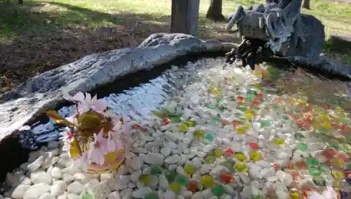 帯廣神社の手水舎