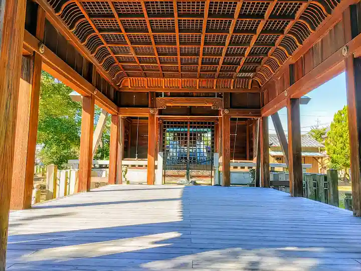 訓原神社の本殿・本堂