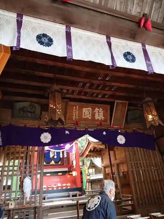 河口浅間神社の本殿・本堂