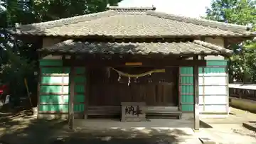 阿部神社の本殿・本堂