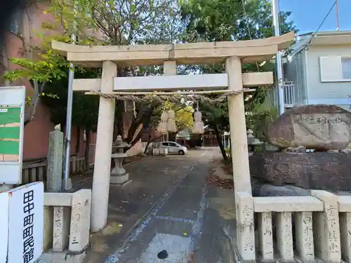 貴布禰神社の鳥居