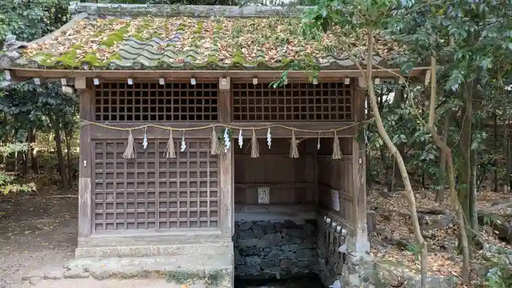 宇治上神社の手水舎