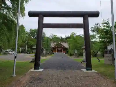 留辺蘂神社の鳥居