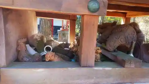 玉野御嶽神社の狛犬