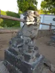 高根町熊野神社の狛犬