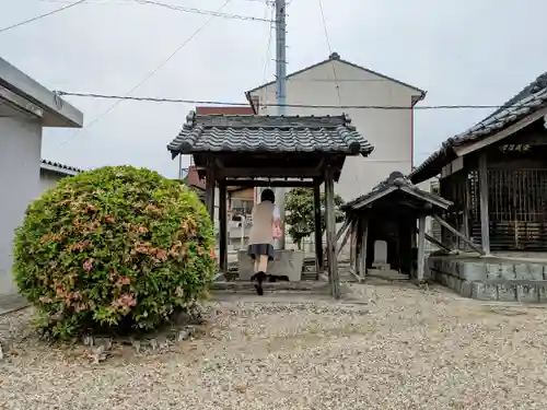 清安寺の手水舎