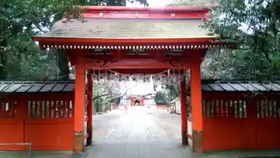 息栖神社の山門・神門