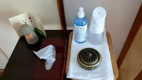 金龍寺の感染症対策